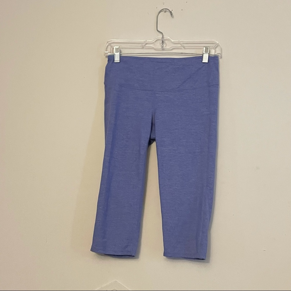 Athleta Light Purple Crop Workout Leggings